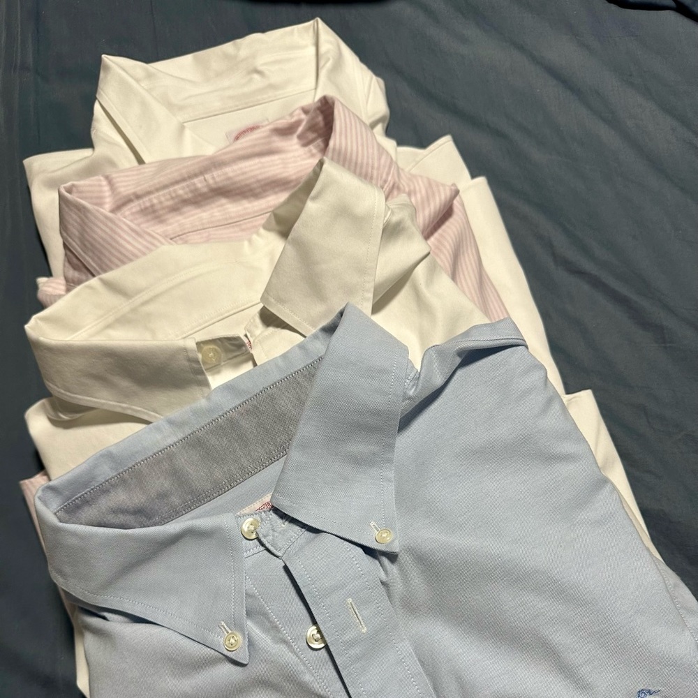 Three brooks brothers shirts xxl